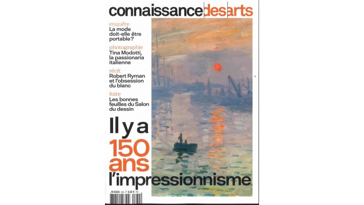 CONNAISSANCE DES ARTS (to be translated)